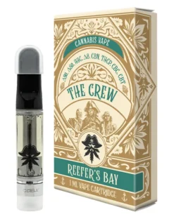 Bay Blend Vape Cartridge - Black Sails - 1ml - Black Sails delivers the ultimate relaxation with a euphoric boost.


 	Lab-tested by an accredited 3rd party Lab
 	No MCT, PG, VG, PEG, vitamin E, or other cutting agent
 	95% Delta 8 Dominant Blend: Delta 8, HHC, CBN, CBC + 5% terpenes
 	1ml ceramic core vape cartridge