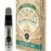 Bay Blend Vape Cartridge - Black Sails - 1ml - Black Sails delivers the ultimate relaxation with a euphoric boost.


 	Lab-tested by an accredited 3rd party Lab
 	No MCT, PG, VG, PEG, vitamin E, or other cutting agent
 	95% Delta 8 Dominant Blend: Delta 8, HHC, CBN, CBC + 5% terpenes
 	1ml ceramic core vape cartridge
