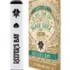 Bay Blend Disposable Vape - Black Sails - 2ml - Black Sails delivers the ultimate relaxation with a euphoric boost.


 	Lab-tested by an accredited 3rd party Lab
 	No MCT, PG, VG, PEG, vitamin E, or other cutting agent
 	95% Delta 8 Dominant Blend: Delta 8, HHC, CBN, CBC + 5% terpenes
 	2ml disposable ceramic core vape
