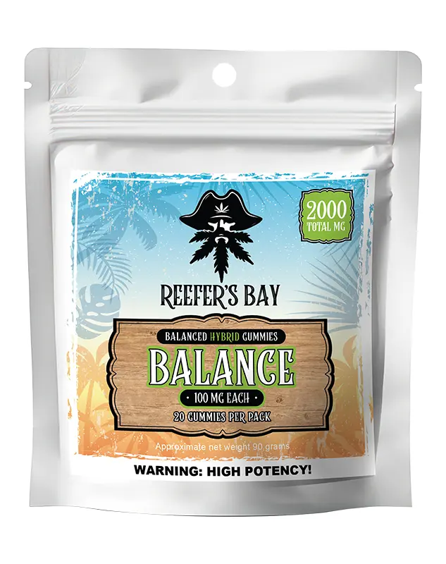Reefer’s Bay Balance THC Gummies – Balanced Hybrid